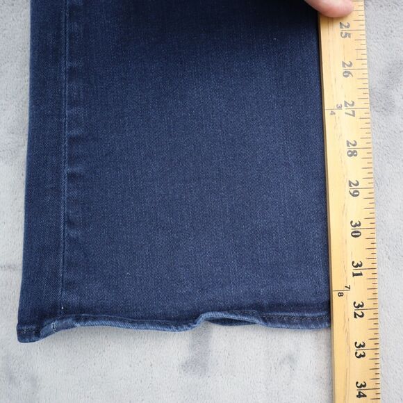 Rock Republic Pants Womens 12 Blue Bootcut Mid Rise Pocket Dark Wash Denim Jeans - Picture 6 of 16